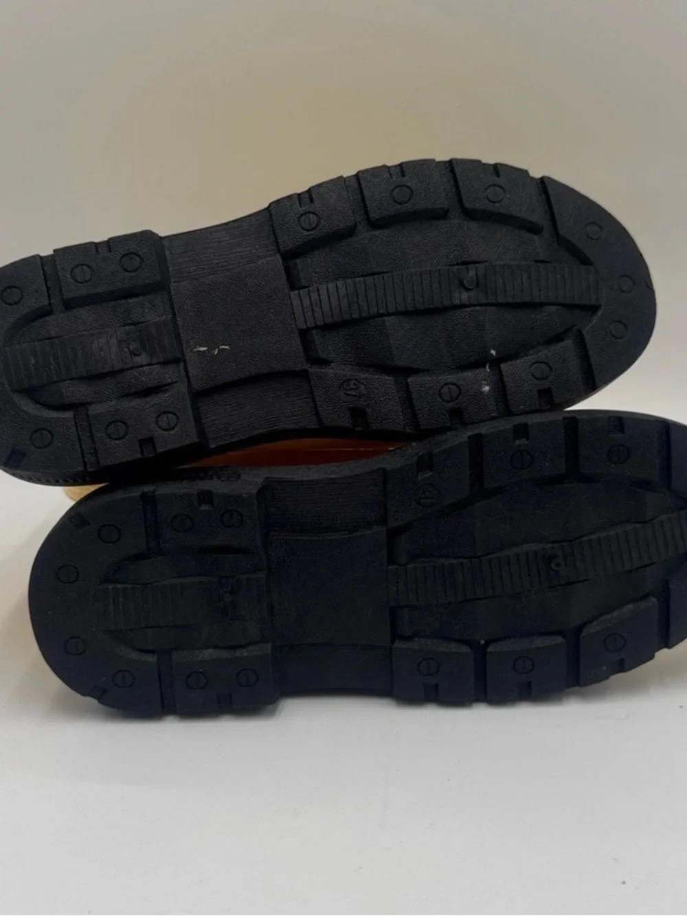 Fashion Yellow Combat Boots with Black Laces